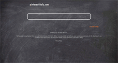 Desktop Screenshot of pinterestitaly.com